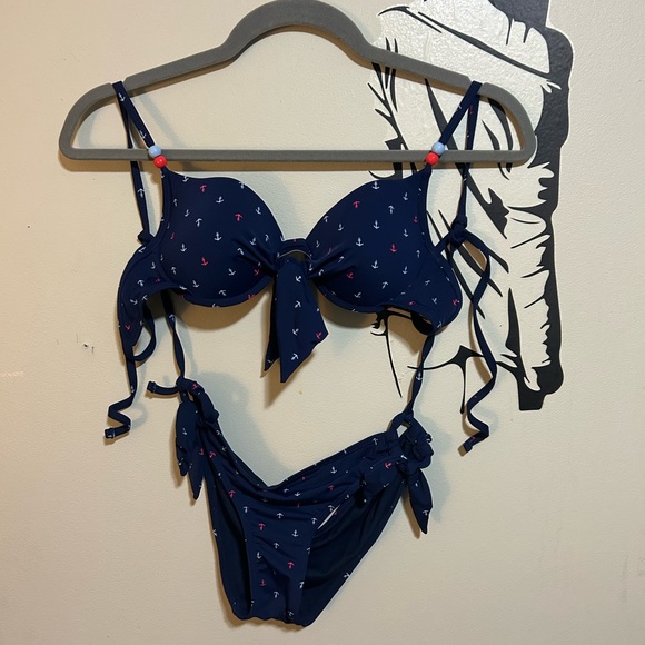 Navy Bikini Set - Picture 7 of 12